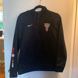 Nike dri-fit zip up jacket